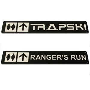 Custom Sign 36 X 6 Inches - TRAPSKI