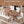 TOPMAX Farmhouse 76inch 6-Piece Extendable Dining Table Set