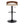 Grotto - Contemporary Adjustable Barstool With Swivel With Rounded T Footrest (Set of 2)