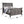 3 Piece Bedroom Set, Bed With 2 Nightstands