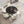 Modern Artificial Stone Round Plywood Base Dining Table, Can Accommodate 6 People, (Not Including Chairs) - Black / Beige