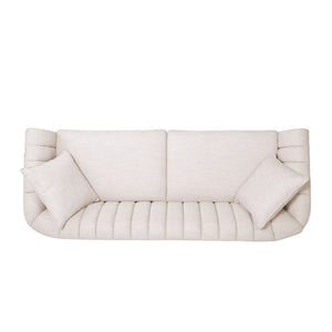 Contemporary 3 Seater Sofa With Accents