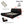 Luxury Upholstered Platform Bed With Oversized Padded Backrest And Solid Wood Frame