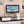 Ivana TV Stand - White / Black