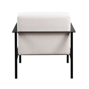 Millie - Stationary Accent Chair - Off White