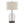Botella - Contemporary Table Lamp Built In USB Port (Set of 2) - Clear / Oil Bronze / Natural