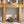 TREXM Rustic Minimalist Console Table with Hidden Drawer