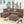 Truffle Waffle Suede Sectional Sofa With Tufted Cushions And Accent Pillows, Reversible Chaise - Neutral