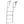 Flip-Up Dock Ladder, 4-Step, Heavy-Duty Aluminum Alloy Pontoon Boat Swim Ladder