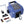 Reversible Electric 12V Trailer Winch For Boats Up To 5000 Lbs, Galvanized Wire Rope Casing - Blue