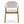 Indoor Upholstered Dining Armchair (Set of 2) - Beige / Teak