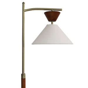 Floor Lamp, Standing Light For Living Room - Brown