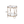 Zekera Mirrored & Champagne Finish End Table