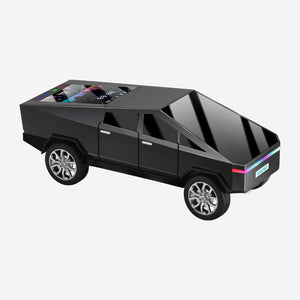 KP-828 Best-Selling Bluetooth Speaker Cyber Style Car Model With Dynamic Color Screen Wireless Subwoofer And Ambient Lighting Factory Direct Stock