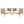 Outdoor Club Chairs (Set of 2) with Diamond-Pattern Beige Rope, Teak Finish