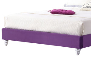 Upholstered Bed Transitional