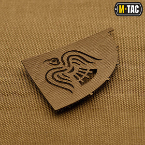 M-Tac Patch Raven Banner Laser Cut Through