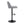 Toriano - Contemporary Adjustable Bar Stool With Rounded T Footrest (Set of 2)