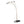 Floor Lamp With Dome Shades Lighting With 5 Round Shades - Silver