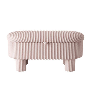 Storage Ottoman Upholstered Bench With Lift-Top Storage