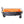 Big Large Capacity Folding Wagon Cart with Extender (Black + Orange)