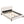 Queen Size Elegant Terry Upholstered Bed - White