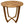 3-Piece Outdoor Dining Set with Teak Finish Acacia Wood Table & Wicker Chairs