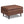 Shay - Large Square Coffee Table Storage Ottoman Mid-Century Style