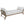 Daybed With Strap Detail - White