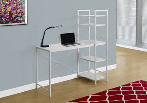 Computer Desk for Home Office with Laptop Storage Shelves