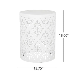 Outdoor Metal Modern Design End Table