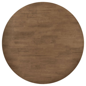Guinea - Dining Table With Interlocking Base Design - Walnut
