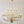 36-Light Gold Industrial Iron Candle Chandelier