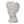Greek Style Cement Head Planter Indoor Outdoor Home, Garden Decor - Gray