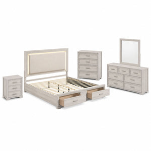 Colorado - Bedroom Set With Upholstered LED Headboard