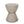 Outdoor Lightweight Concrete Side Table, Light Gray