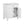 Bathroom Vanity With Ceramic Basin, Soft Close Door And Adjustable Shelves