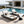 Dark Acacia Wood Chaise Lounge