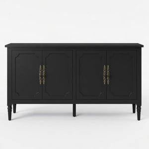 Vintage Buffet Cabinet With Adjustable Shelves