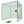 Golf Practice Net Cage With Metal Frame Hitting Net Kit Indoor Outdoor - Black