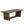 Executive Desk For Home Office, Computer Table With Pedestal, Large Writing Workstation - Brown