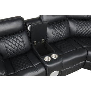 Lacrosse - Power Reclining Sectional Sofa