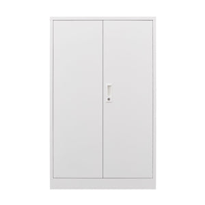 Metal Storage Cabinet With Locking Doors And Adjustable Shelf, Folding Filing Storage Cabinet, Folding Storage Locker Cabinet For Home Office, School, Garage