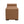 Stylish and Durable Brown Faux Leather Bench