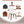 Mid Century Modern Bentwood Swivel Dining Chairs (Set of 2) - White / Walnut