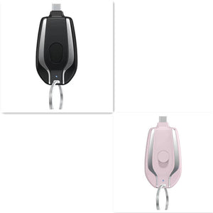 Keyring Wireless Charging Bank 1500mAh Portable Power