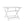Blissique Outdoor Foldable Wood Dining Table With Slat Design