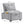 4 in 1 Multi-Function Single Sofa Bed with Storage Pockets Gray