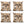 4 Pack Outdoor Pillow Covers - Water-Repellent Decorative Cushion Covers