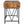 3 Drawer Writing Desk With Handles - Brown